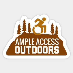 Ample Access Outdoors Trailblazer Logo Sticker